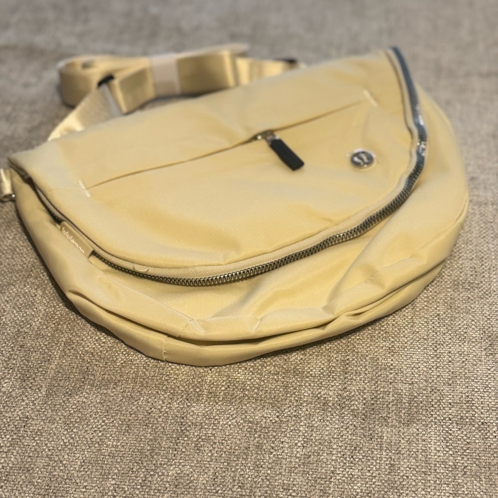Stylish Cream Messenger Bag